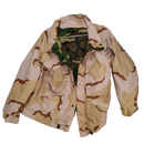 Reversible Woodland and 3 Colour Desert Wet Weather Jacket - XLarge