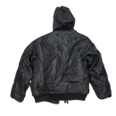 Rothco Black MA-1 Flight Jacket with Hood - Large - Rothco - Flight Jackets