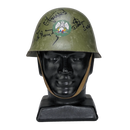 Serbian M59/85 Helmet with Graffiti - Serbian Army Surplus - Helmets