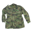 Serbian M93 Woodland Parka w/ Liner, Large - Serbian Army Surplus - Parkas