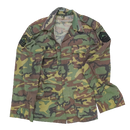 Singapore Armed Forces Woodland Camo Shirt - Small - Singapore Army Surplus - Field Shirts