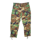 Tru-Spec Woodland Ripstop BDU Trousers - Large Regular - Tru-Spec - Combat Trousers