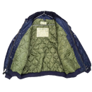 Urban World Gear Blue Lined Bomber Jacket - 3XLarge - Army & Outdoors - Flight Jackets