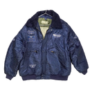 Urban World Gear Blue Lined Bomber Jacket - 3XLarge - Army & Outdoors - Flight Jackets