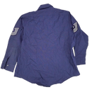 US Air Force 1960s Blue Service Dress Shirt - Medium - US Air Force Surplus - Service Shirts
