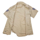 US Air Force 1960s Khaki Short Sleeve Shirt - Small - US Air Force Surplus - Service Shirts