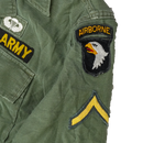 US Army 101st Airborne 1st Pattern OG-107 Utility Shirt - Small