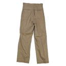 US Army 1940s Khaki Chino Trousers - 30x31, Small - US Army Surplus - Dress Trousers