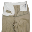 US Army 1940s Khaki Chino Trousers - 31x35, Small - US Army Surplus - Dress Trousers