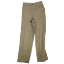 US Army 1940s Khaki Chino Trousers - 31x35, Small - US Army Surplus - Dress Trousers