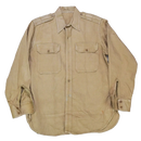 US Army 1946 Pattern Tan Service Shirt - Large - US Army Surplus - Service Shirts