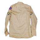 US Army 1946 Pattern Tan Service Shirt - Small - US Army Surplus - Service Shirts