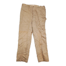 US Army 1950s Khaki Chino Trousers - 38x33, Large - US Army Surplus - Dress Trousers