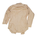 US Army 1950s Khaki Long Sleeve Service Shirt - 14x31, Small