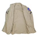 US Army 1950s Khaki Long Sleeve Shirt - 14.5x34, Small - US Army Surplus - Service Shirts