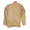 US Army 1950s Khaki Long Sleeve Shirt - 16x35, Medium
