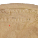 US Army 1950s Khaki Long Sleeve Shirt - 16x35, Medium