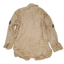 US Army 1950s Khaki Long Sleeve Shirt - Small - US Army Surplus - Service Shirts