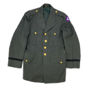 US Army 1950s Officers Service Dress Jacket - 38S, Medium
