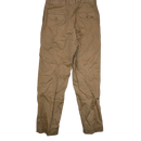 US Army 1960s Khaki Chino Trousers - 30R, Small