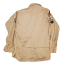 US Army 1960s Khaki Long Sleeve Shirt - Medium