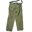 US Army 1960s Turnout Fireman's Trousers - 32x31, Medium - US Army Surplus - Work Trousers