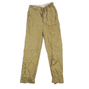 US Army 1970s Khaki Chino Trousers - 32x33, Medium - US Army Surplus - Dress Trousers