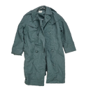 US Army 1970s Women's Olive Raincoat - 14R, Medium