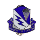 US Army 507th Infantry Regiment Unit Crest Pin