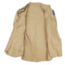 US Army 71st Infantry Division 1950s Khaki Long Sleeve Shirt - Small