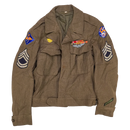 US Army Air Force WW2 Ike Jacket - 36R, Small