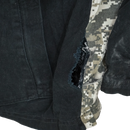 US Army Black Denim and UCP Camo Jacket - XLarge