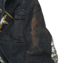 US Army Black Denim and UCP Camo Jacket - XLarge