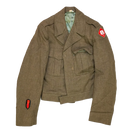 US Army M-1950 Wool Ike Jacket and Cap - 38L, Medium - US Army Surplus - Dress Jackets
