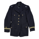 US Army Officers Black Service Dress Jacket - 39S, Medium
