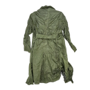 US Army Olive Nylon Raincoat - 36R, Small