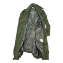 US Army Olive Nylon Raincoat - 36R, Small