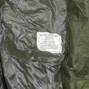 US Army Olive Nylon Raincoat - 36R, Small