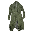 US Army Olive Nylon Raincoat - 36R, Small