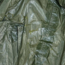 US Army Olive Nylon Raincoat - 36S, Small