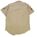US Army Tan Short Sleeve Shirt - XSmall - US Army Surplus - Service Shirts