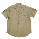 US Army Tan Short Sleeve Shirt - XSmall - US Army Surplus - Service Shirts