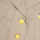 US Army WW2 Khaki Officers Service Dress Jacket - 37R, Small - US Army Surplus - Dress Jackets