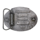 US Made 101st Airborne Belt Buckle, Item 3