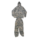 US Made ABU Camo Nylon Lightweight Rain Suit - XLarge