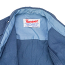 US Made Blue Short Sleeve Uniform Shirt - Small