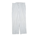 US Made Dickies White Work Trousers - 34x30, Medium - Army & Outdoors - Work Trousers