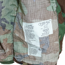 US Made Lion Apparel Woodland Ripstop BDU Shirt with 'Bulldogs' Logo - Medium - Army & Outdoors - Field Shirts