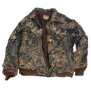 US Made Mossy Oak Lined Bomber Jacket - Large - Army & Outdoors - Flight Jackets