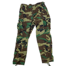 US Made Rothco Woodland Ripstop BDU Trousers - Medium